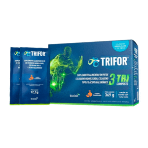 Colágeno Trifor Tangerina 30 Sachês De 12,3g